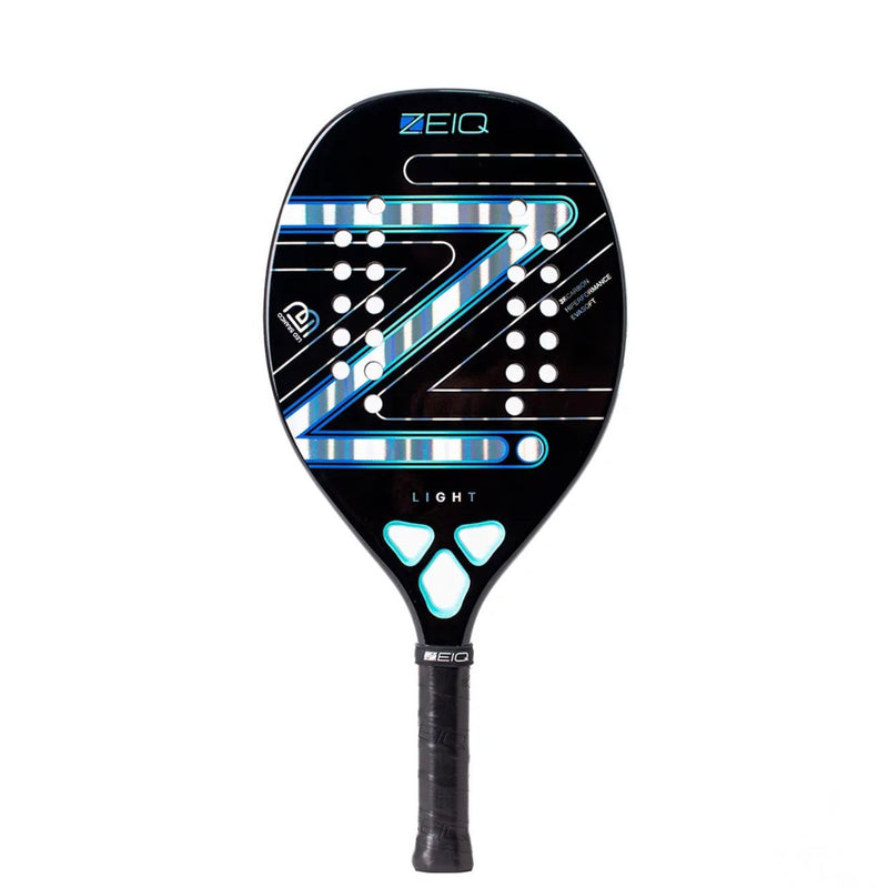 Raquete de Beach Tennis LIGHT ZEIQ LÉO BRANCO- 3K