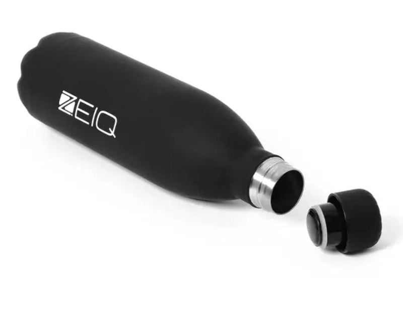 Garrafa Térmica EMBORRACHADA ZEIQ - Preta (1L)