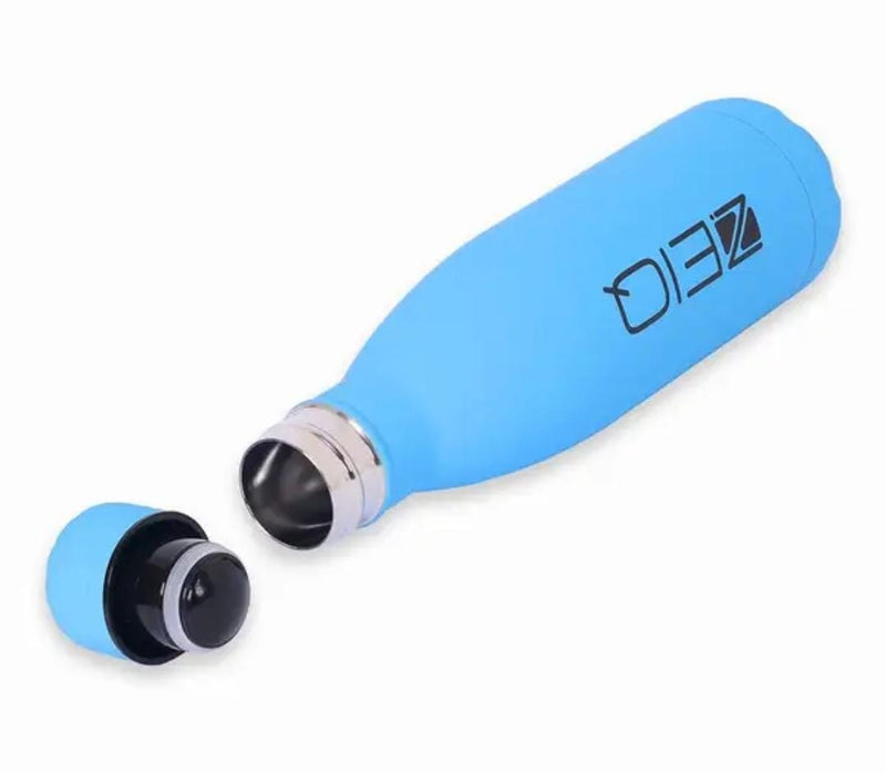 Garrafa Térmica EMBORRACHADA ZEIQ - Azul (500ml)