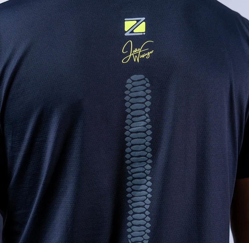 Camiseta Esportiva Slim Dry Snake Black ZEIQ - João Wiesinger