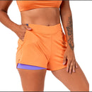 Short Feminino Go ZEIQ Peach