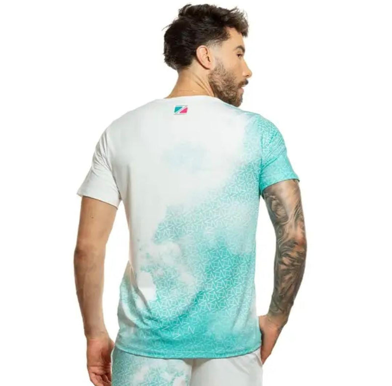 Camiseta Esportiva Advanced ZEIQ Blue Sky