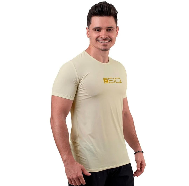 Camiseta Esportiva Slim Dry ZEIQ Vanila