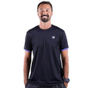 Camiseta Esportiva ZEIQ Slim Dry Black - Douglas Collani