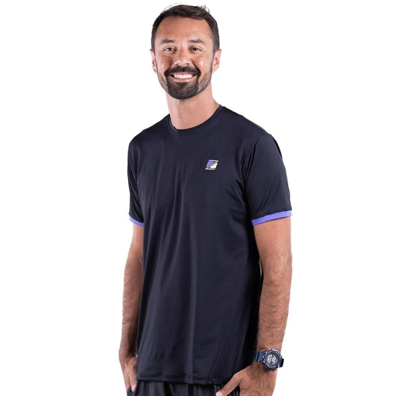 Camiseta Esportiva ZEIQ Slim Dry Black - Douglas Collani