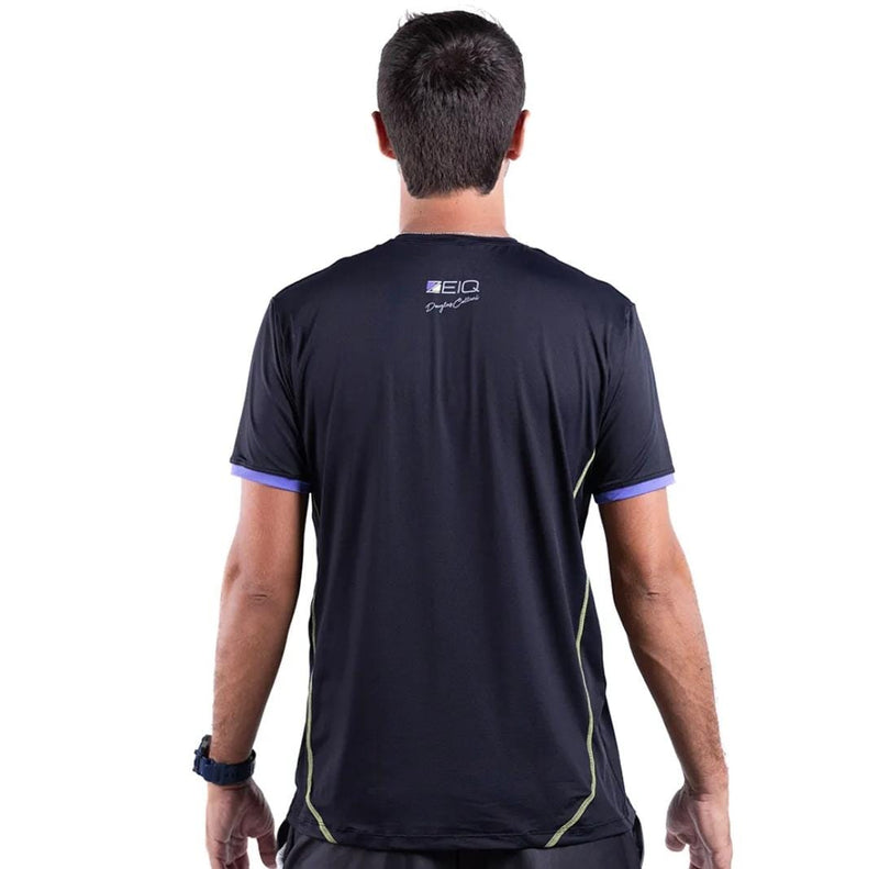 Camiseta Esportiva ZEIQ Slim Dry Black - Douglas Collani