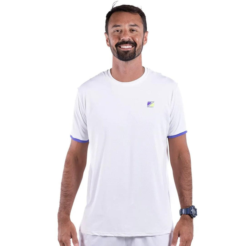 Camiseta Esportiva ZEIQ Slim Dry Blanc - Douglas Collani