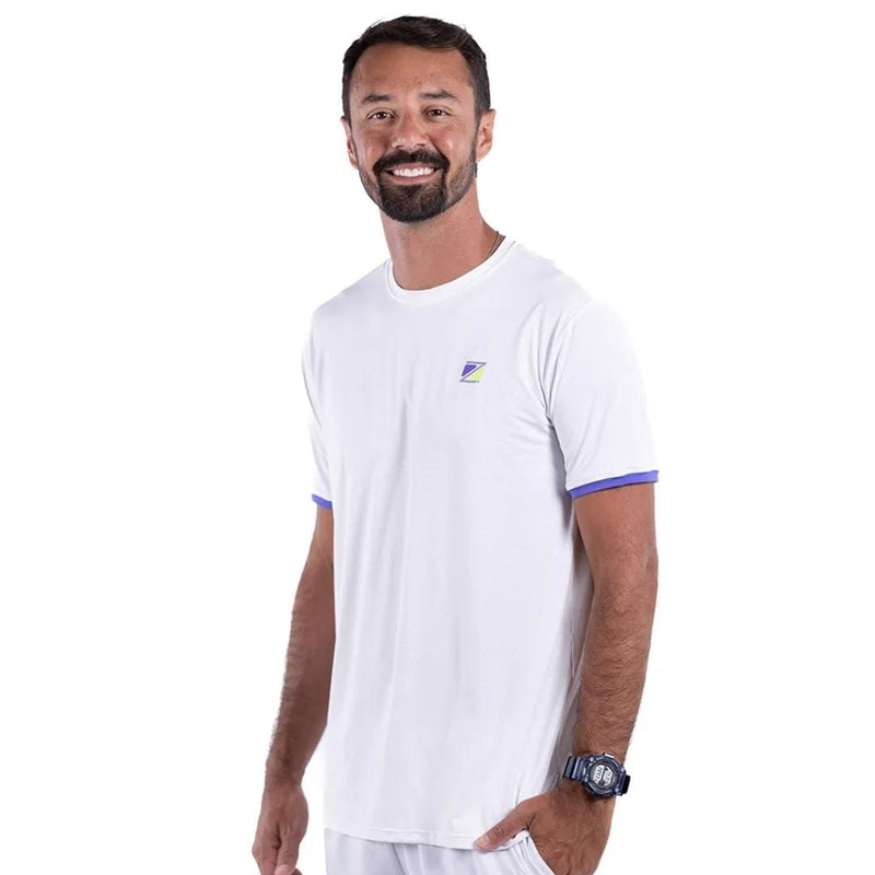 Camiseta Esportiva ZEIQ Slim Dry Blanc - Douglas Collani