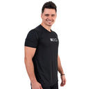 Camiseta Esportiva ZEIQ Slim Dry - Preta com prata