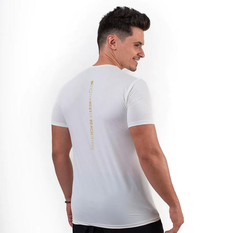 Camiseta Esportiva ZEIQ Slim Dry - Off White