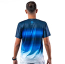Camiseta Esportiva ZEIQ Degradê azul - Lucas Cherione