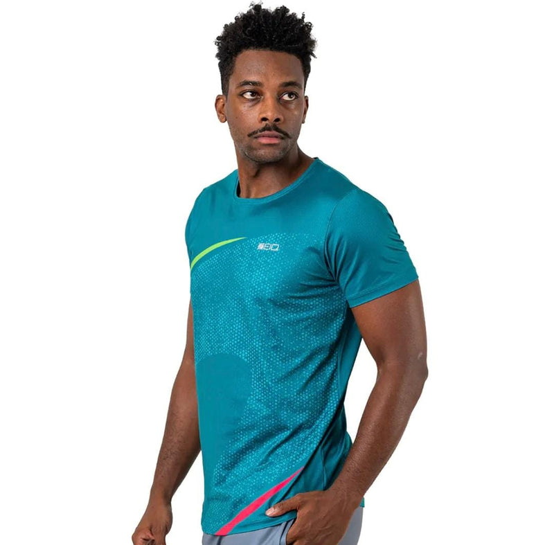 Camiseta Esportiva ZEIQ Dry Revolution - Azul Petróleo
