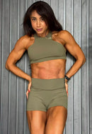 Short Nagoya Lulle - Verde Militar