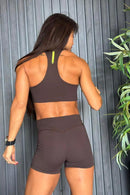 Short Nagoya Lulle - Marrom