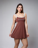 Vestido Regata Rolotê - Terra