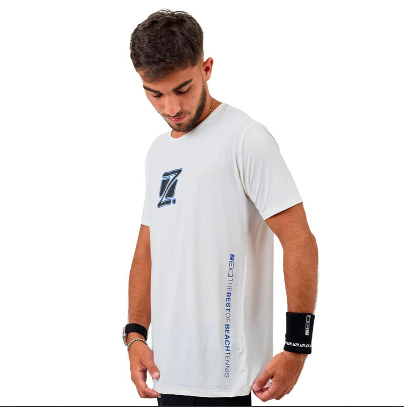 Camiseta Esportiva Slim Dry ZEIQ Branca - Léo Branco