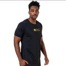 Camiseta Esportiva Slim Dry ZEIQ Preta – Logo Dourado