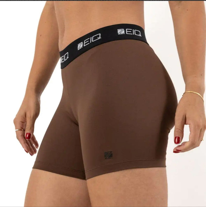Short Feminino Easy ZEIQ - Cacau