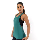 Regata Feminina Nadador Line Dry ZEIQ Dark Green