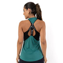 Regata Feminina Nadador Line Dry ZEIQ Dark Green