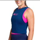 Cropped Deep Julia Nogueira ZEIQ - Azul Marinho