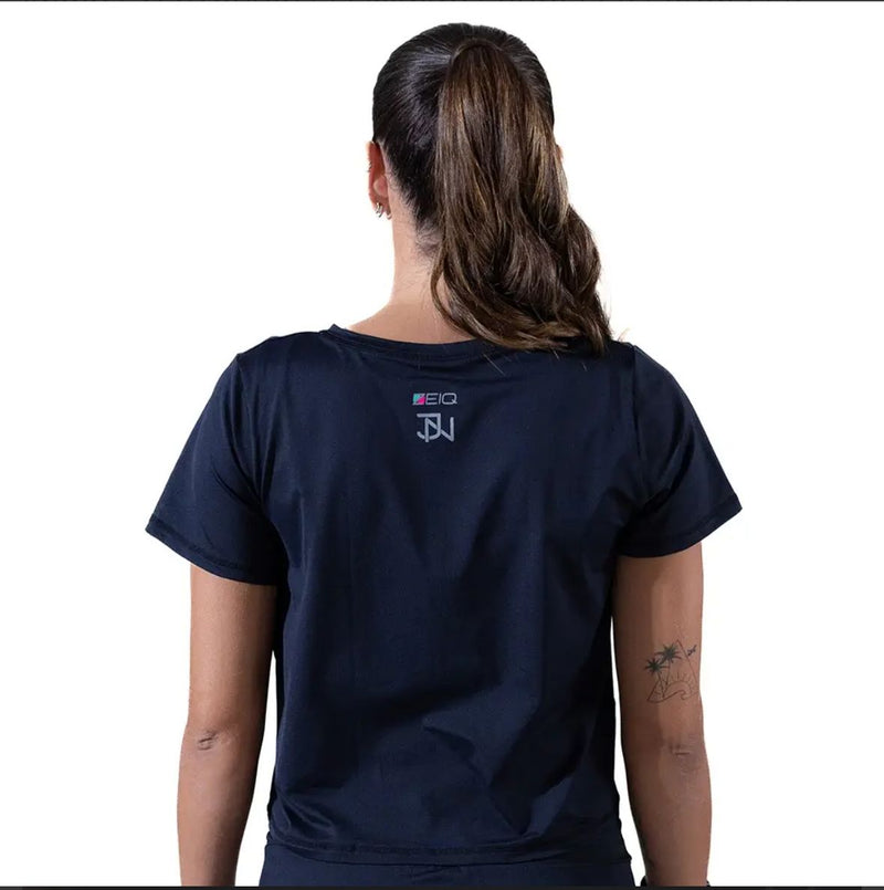 Cropped Soft Dry ZEIQ Julia Nogueira - Preto