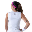 Cropped Clip Dry ZEIQ Julia Nogueira - Branco