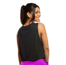 Cropped Essential ZEIQ Black – Logo Cinza