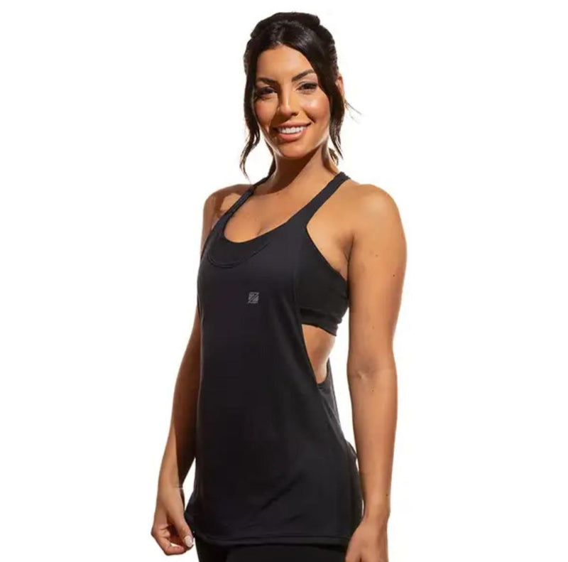 Regata Feminina Nadador Line ZEIQ Black